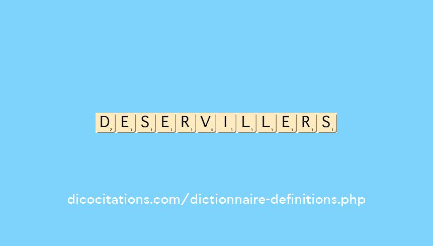 deservillers deservillers
