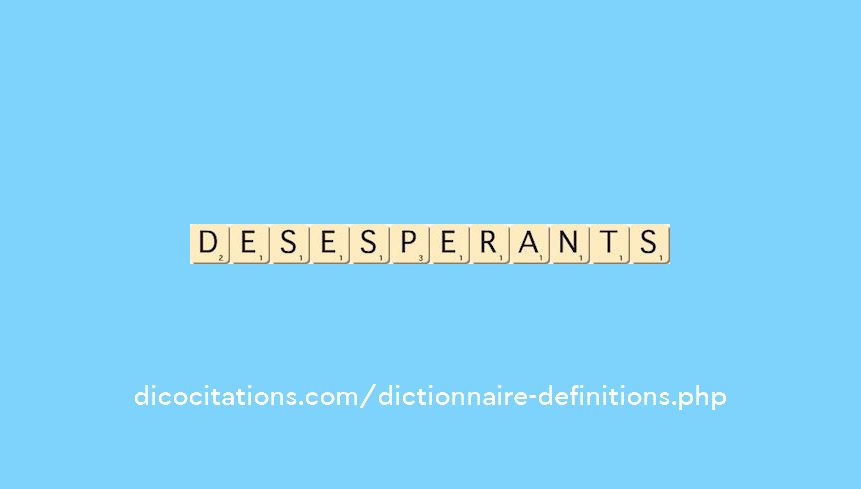 desesperants desesperants