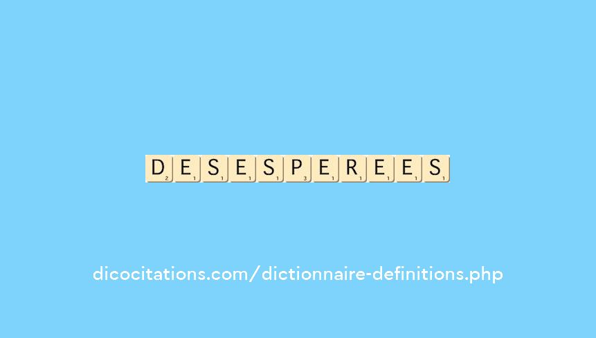 desesperees desesperees