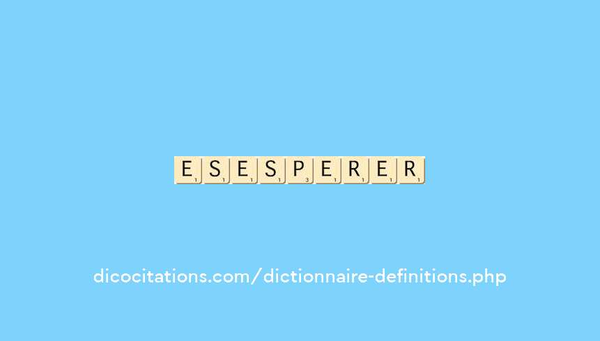 desesperer