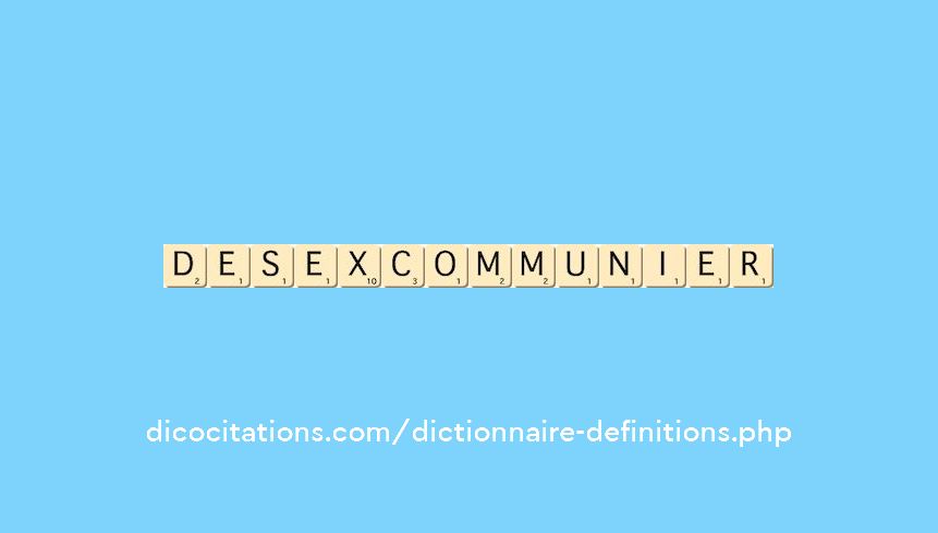 desexcommunier