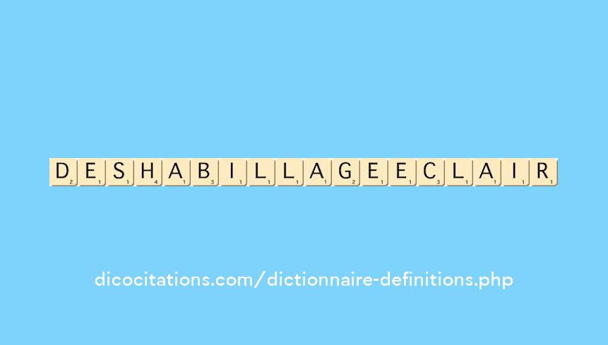 deshabillage-eclair deshabillage-eclair