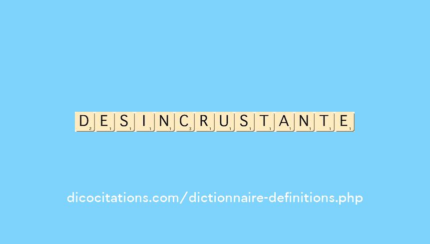 desincrustante desincrustante