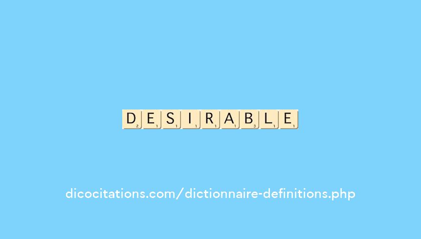 desirable