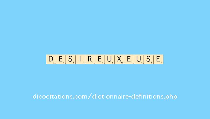 desireux--euse