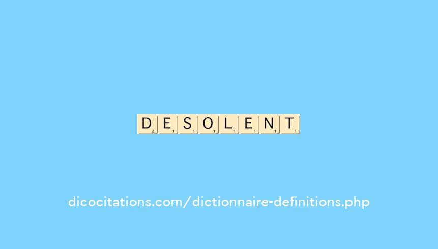 desolent desolent