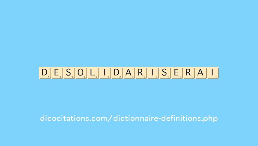 desolidariserai desolidariserai