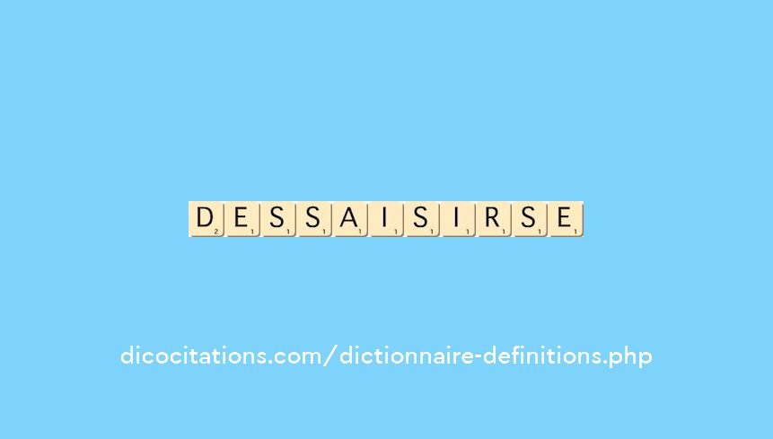 dessaisir--se-