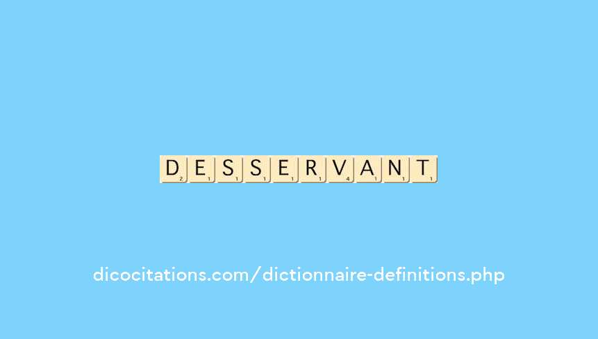 desservant desservant