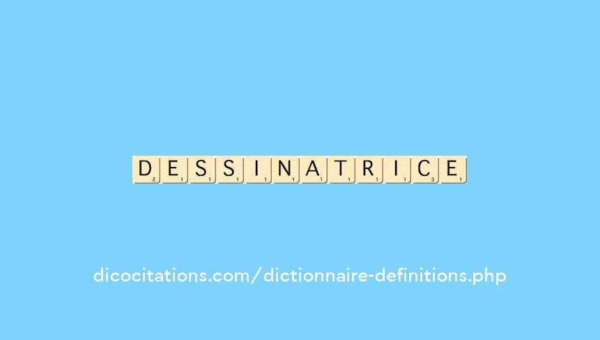 dessinatrice dessinatrice