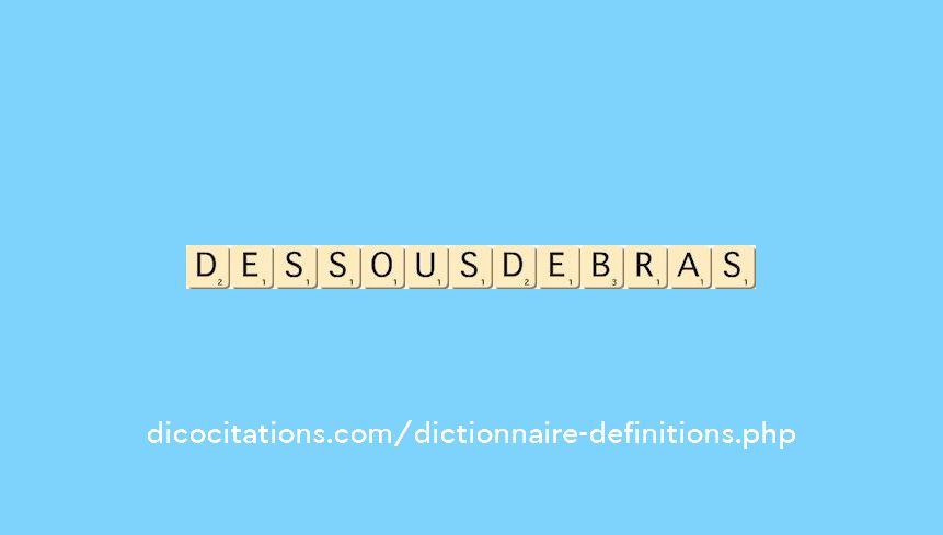 dessous-de-bras dessous-de-bras