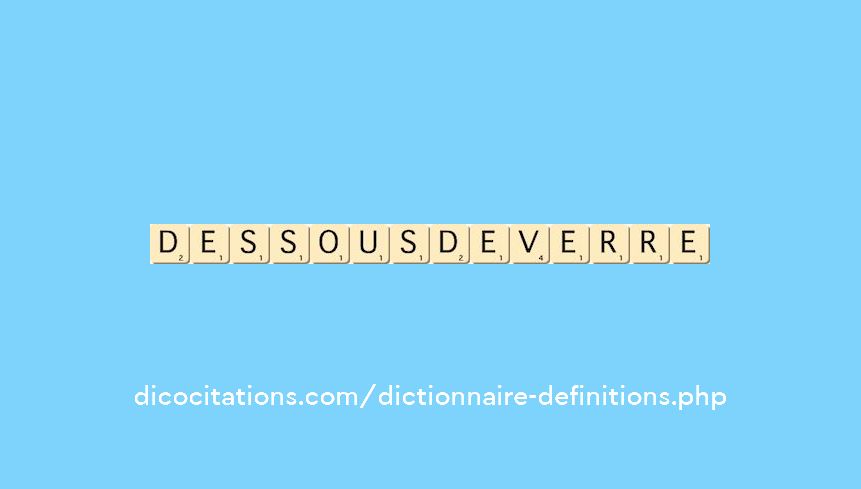 dessous-de-verre dessous-de-verre