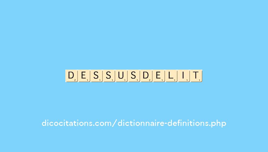 dessus-de-lit