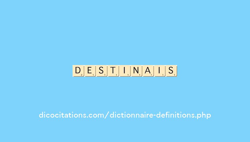 destinais destinais