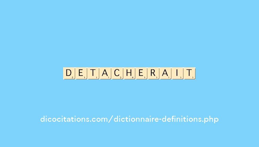 detacherait detacherait
