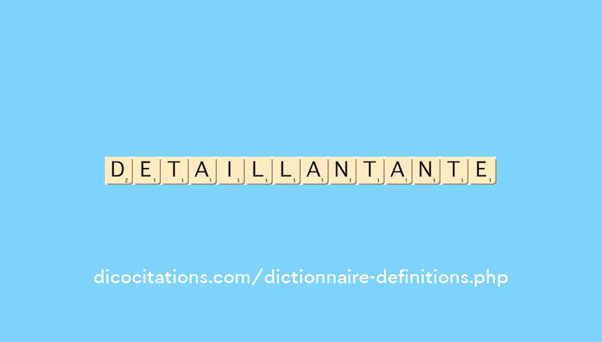 detaillant--ante