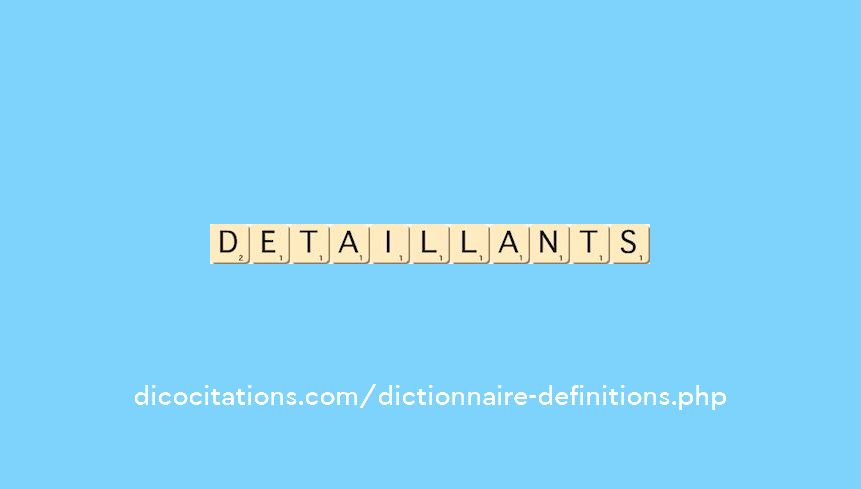 detaillants detaillants