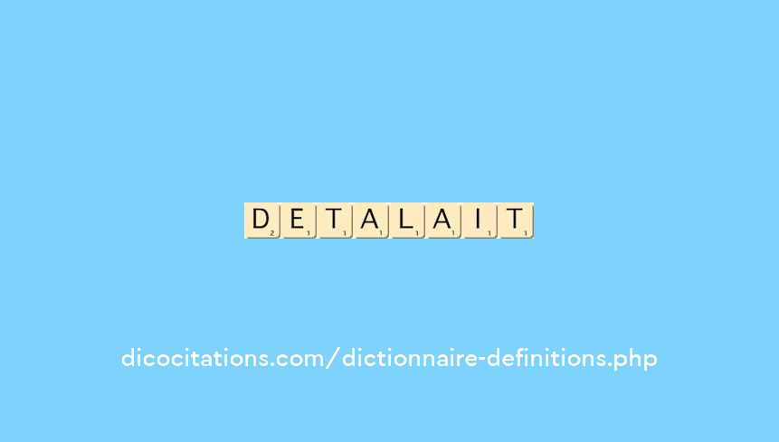 detalait detalait
