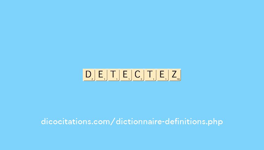 detectez detectez