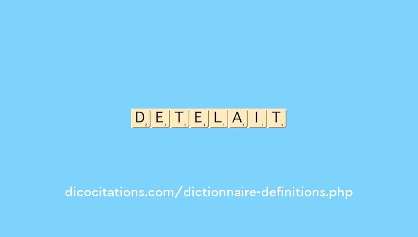 detelait detelait