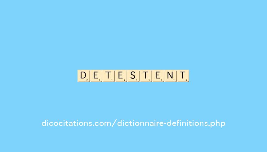 detestent detestent