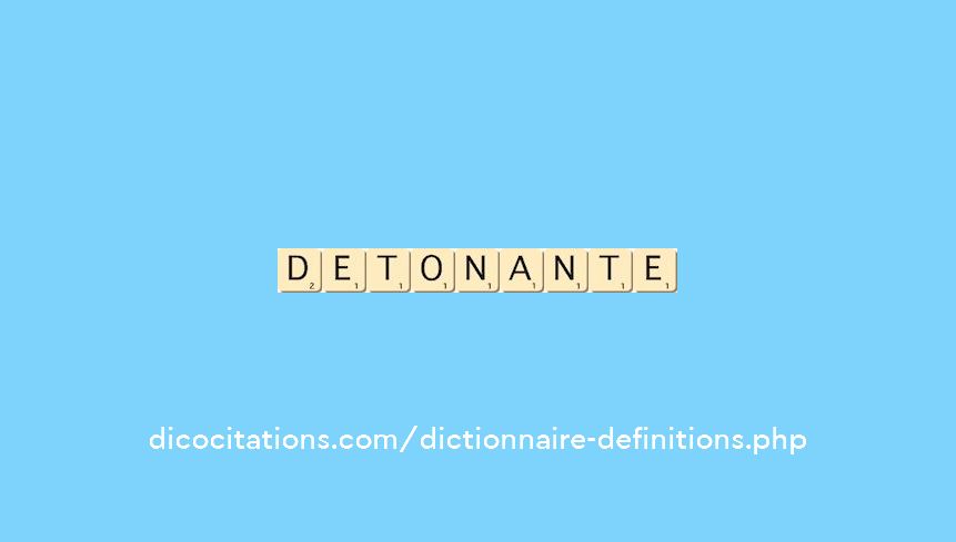 detonante