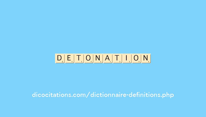 detonation