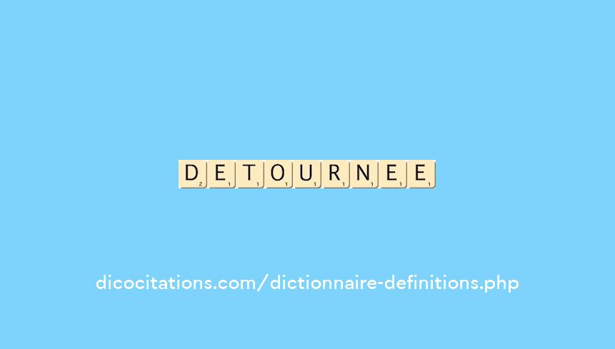 detournee detournee