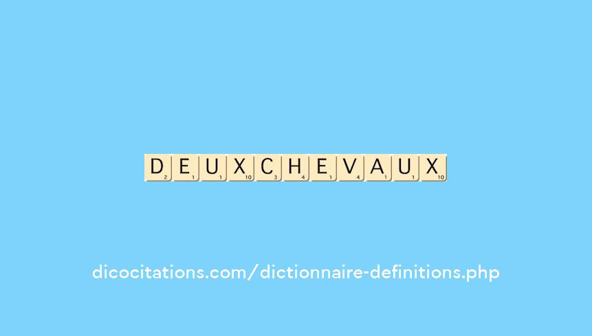 deux-chevaux