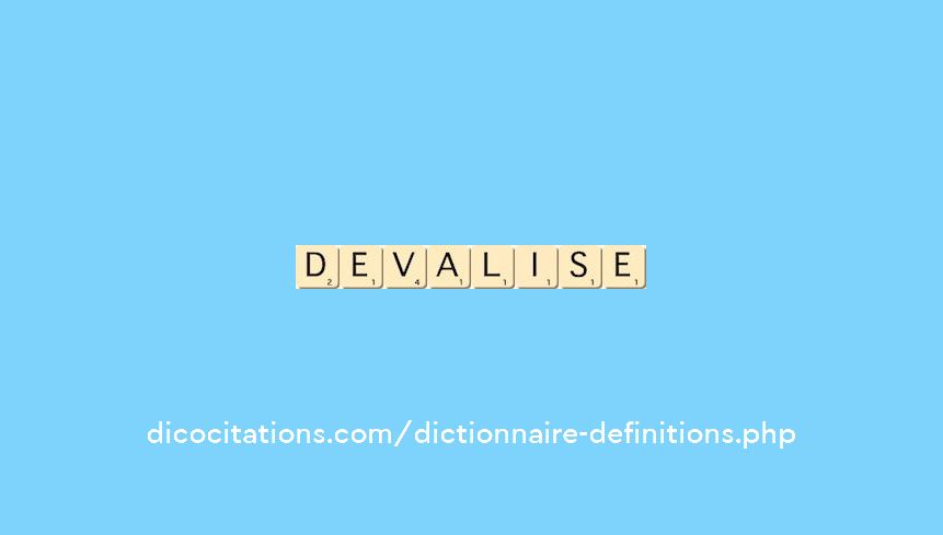devalise devalise
