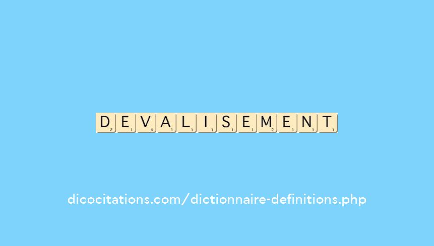 devalisement