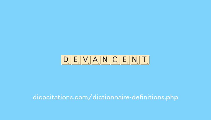 devancent devancent