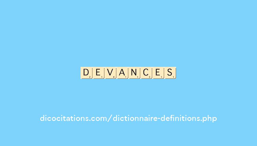 devances devances