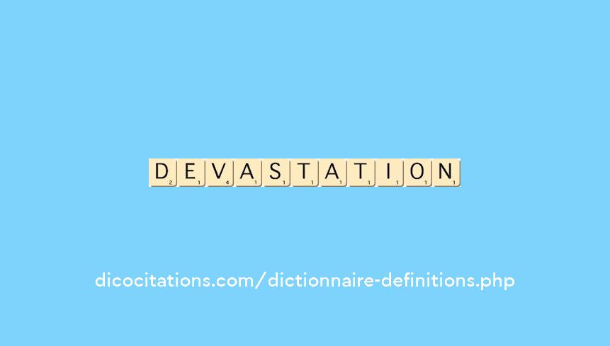 devastation