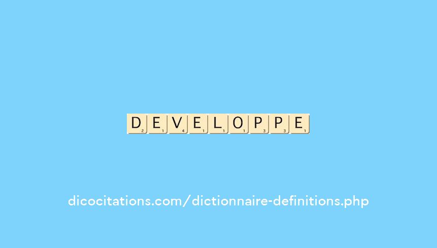 developpe developpe