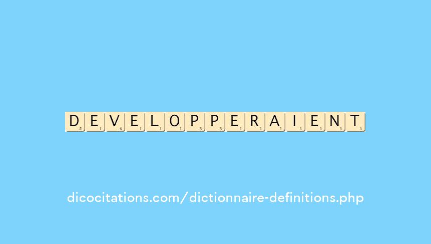 developperaient developperaient