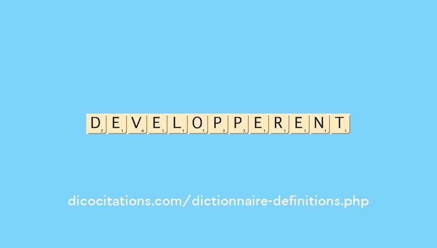 developperent developperent