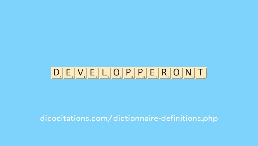 developperont developperont