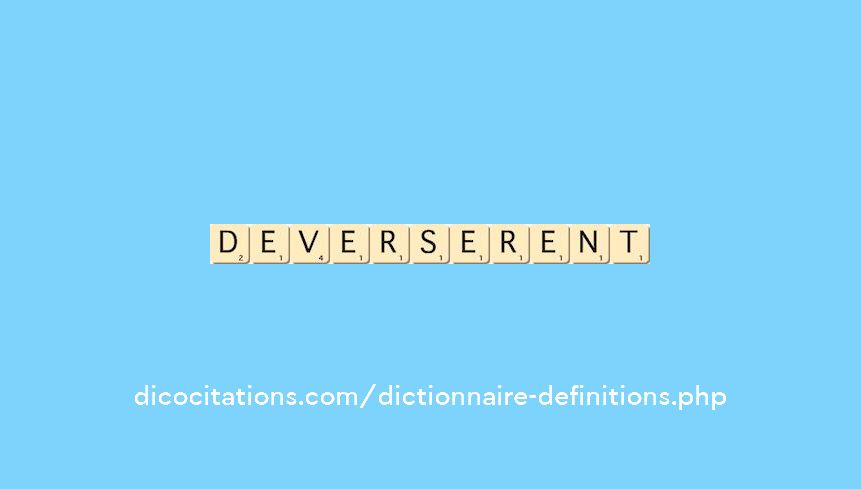 deverserent deverserent