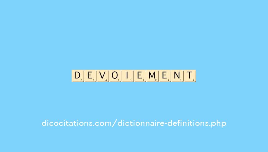 devoiement