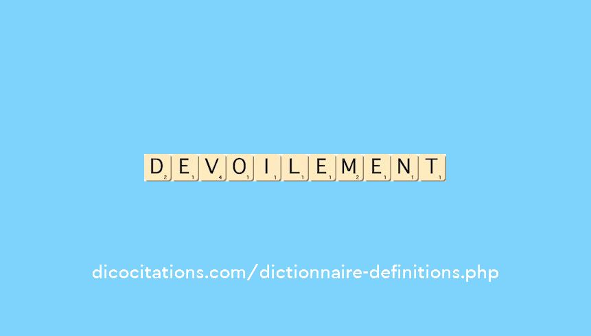 devoilement
