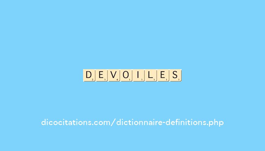 devoiles