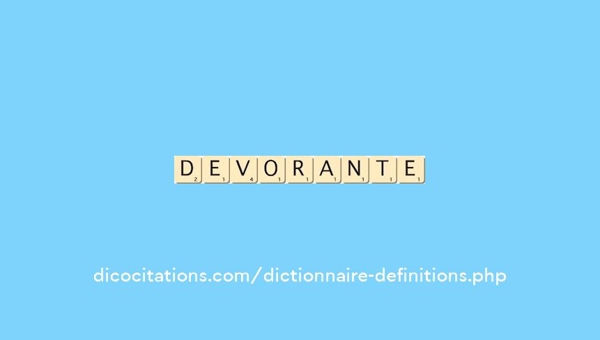 devorante devorante