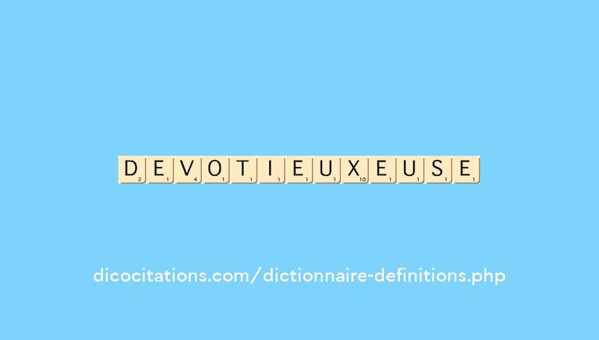 devotieux--euse