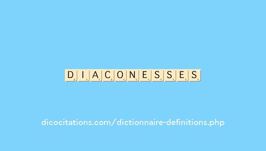 diaconesses diaconesses