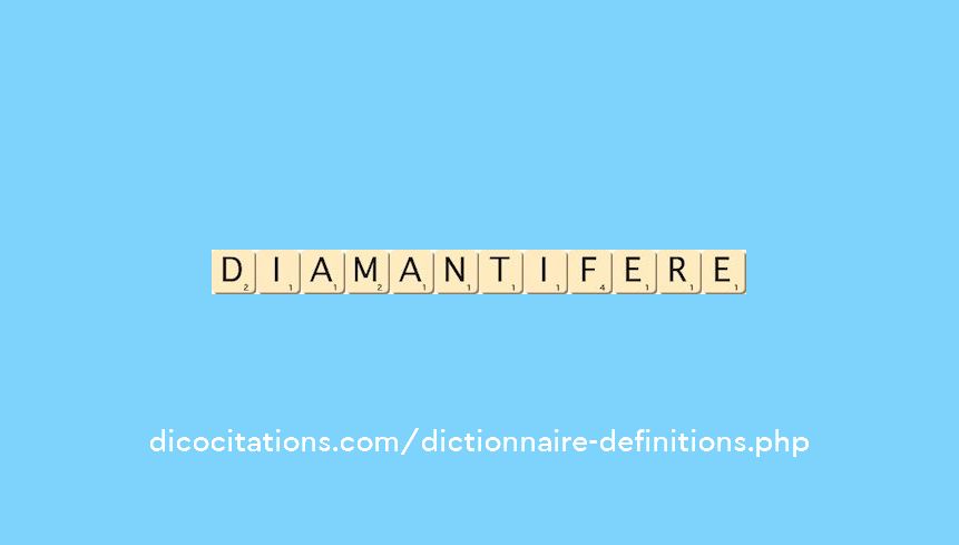 diamantifere
