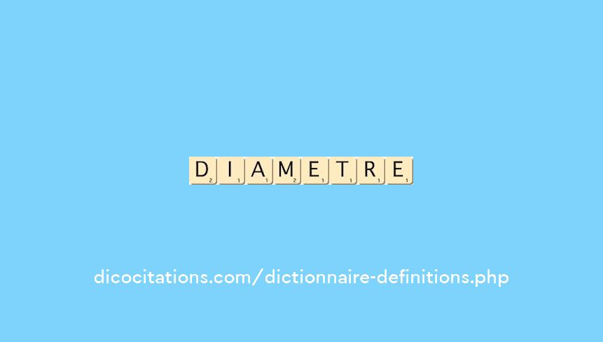 diametre diametre