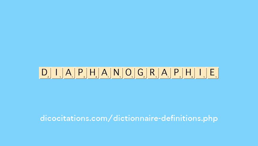 diaphanographie