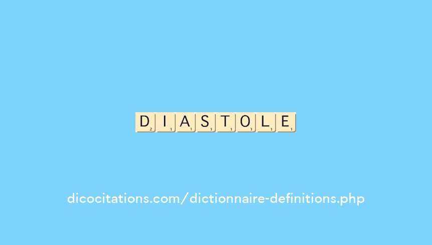 diastole