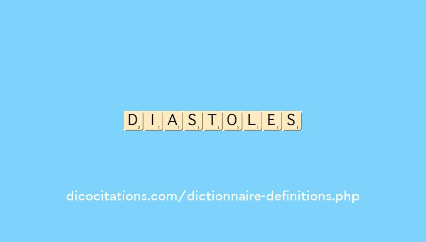 diastoles